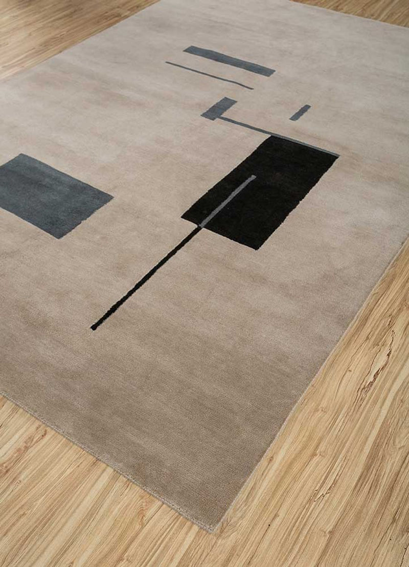 Wollteppich - 180 x 270 cm - camel