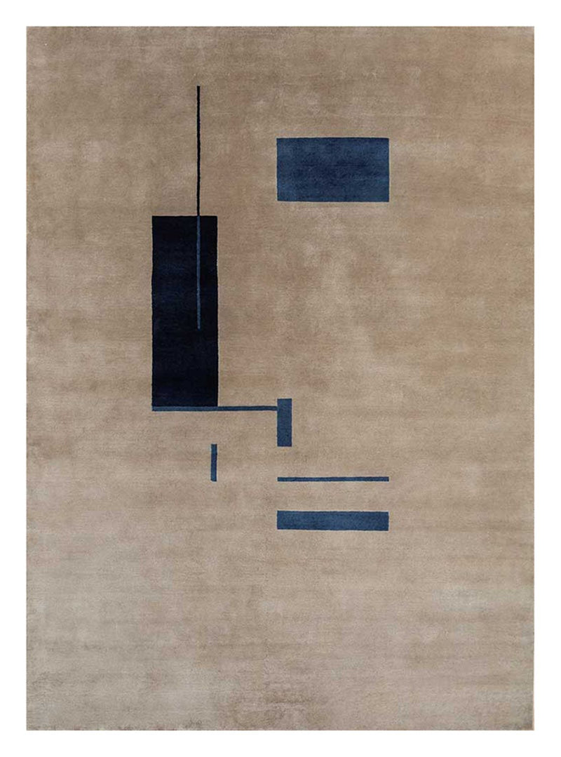 Wollteppich - 180 x 270 cm - camel