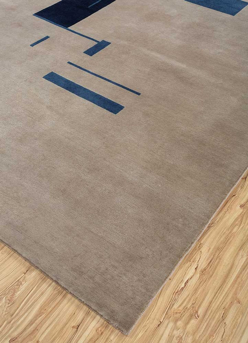 Wollteppich - 180 x 270 cm - camel