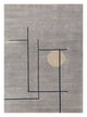 Wollteppich - 270 x 360 cm - grau