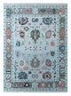 Wollteppich - 270 x 360 cm - hellblau