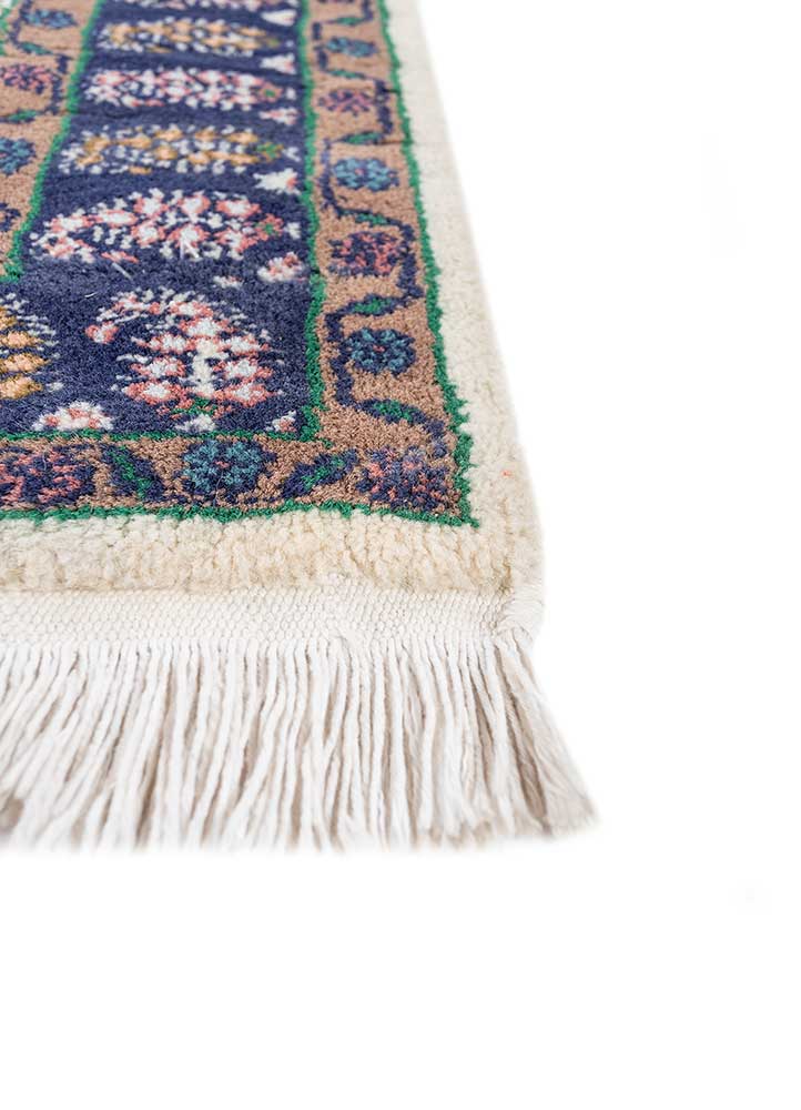 Wollteppich - 150 x 210 cm - creme