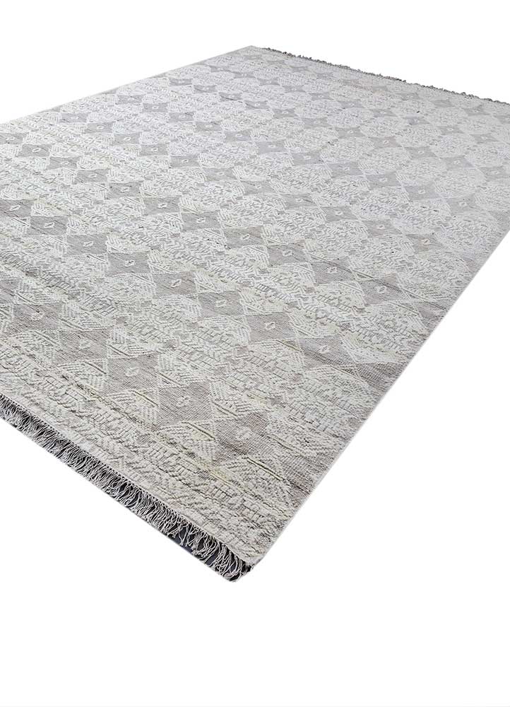 Wollteppich - 300 x 420 cm - creme