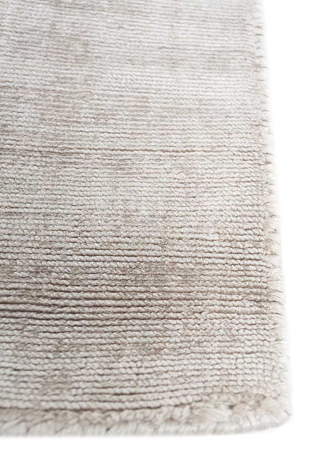 Viskose Teppich - 180 x 270 cm - hellgrau