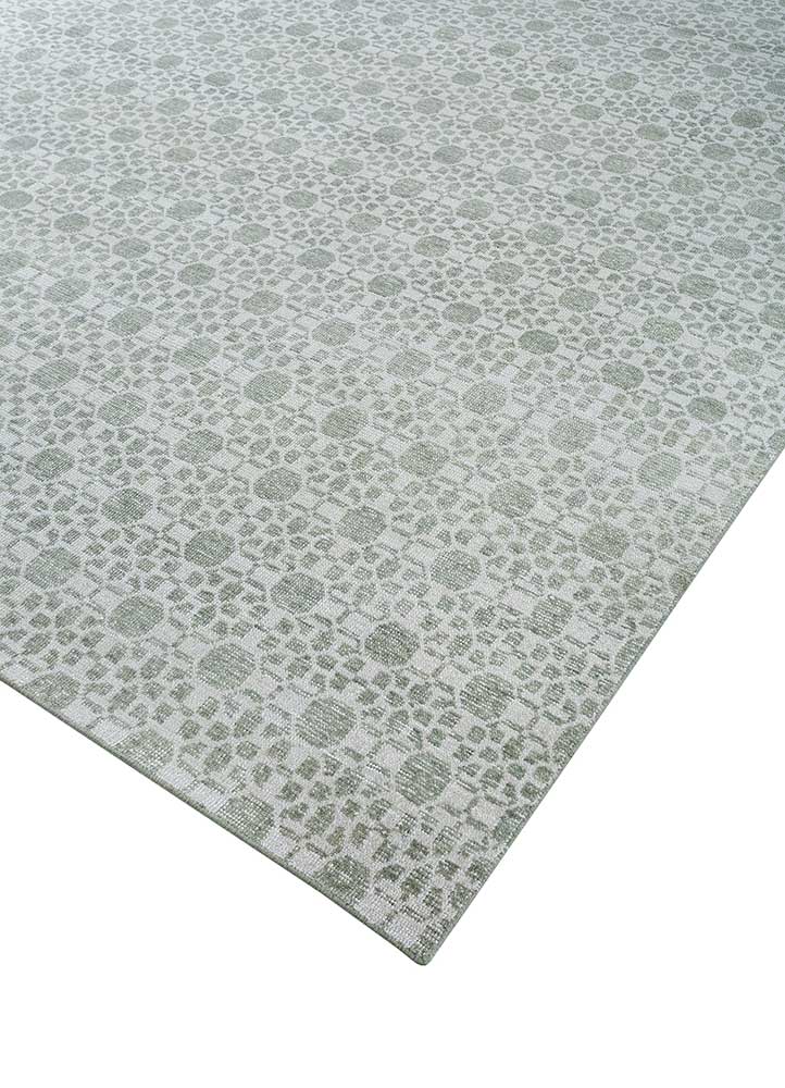 Wollteppich - 180 x 270 cm - hellgrau