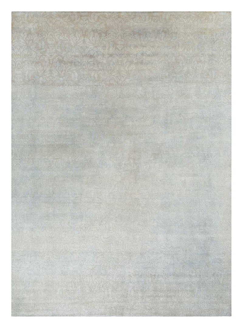 Wollteppich - 240 x 300 cm - hellgrau