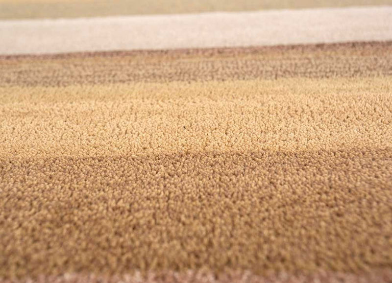 Wollteppich sonderform  - 180 x 270 cm - blau