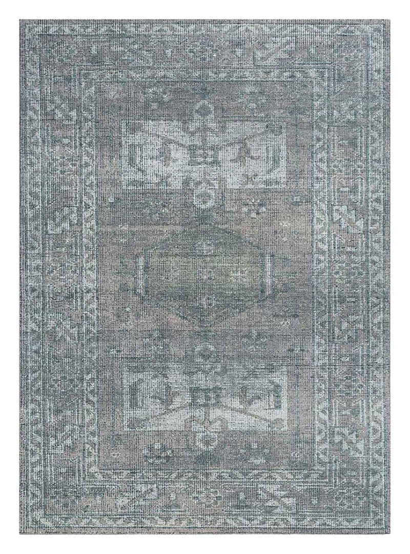 Vintage Teppich - 150 x 240 cm - grau
