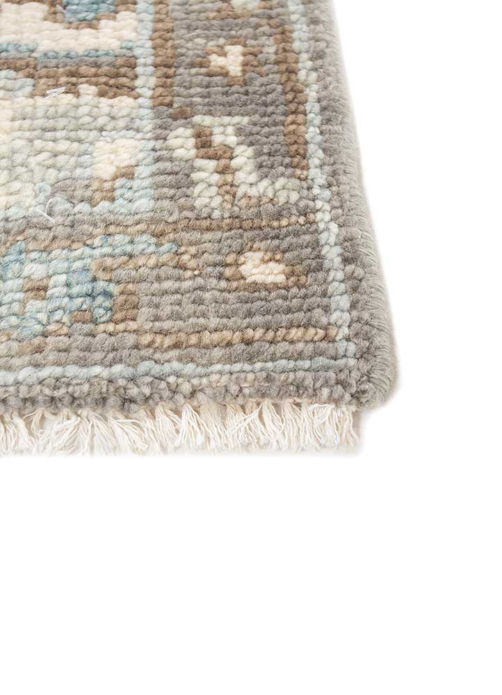 Wollteppich - 60 x 90 cm - beige