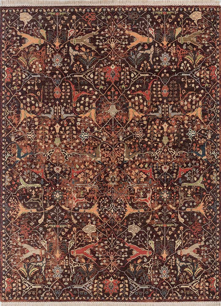 Wollteppich - 240 x 300 cm - orange