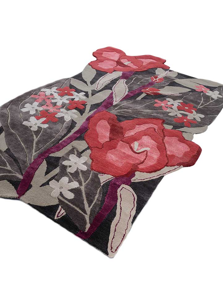 Wollteppich sonderform  - 180 x 270 cm - beige