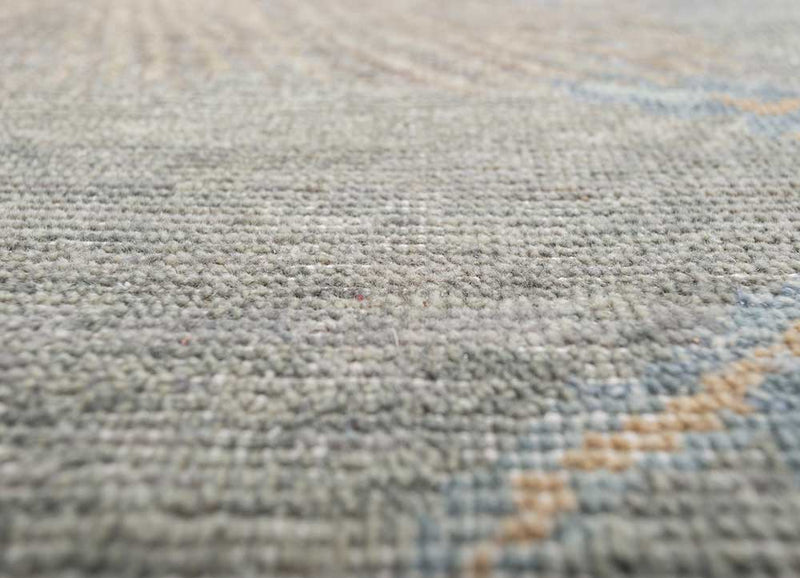 Wollteppich - 240 x 300 cm - dunkelbeige