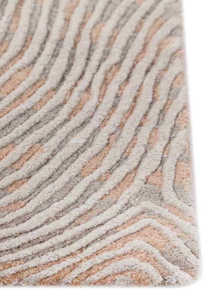 Wollteppich - 150 x 240 cm - dunkelbeige