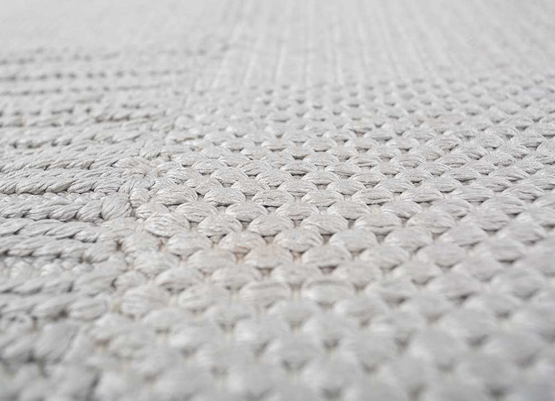 Teppich - 90 x 150 cm - hellgrau