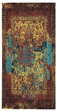 Vintage Teppich 80x300cm - gold