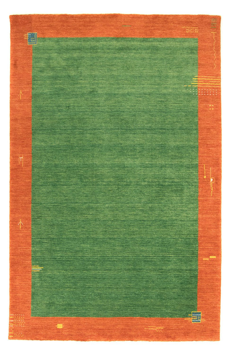 Gabbeh Teppich - Indus 250 x 300 cm - grün