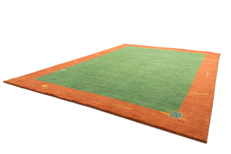 Gabbeh Teppich - Indus 250 x 300 cm - grün