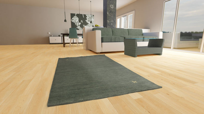 Gabbeh Teppich - Indus 250 x 300 cm - grau