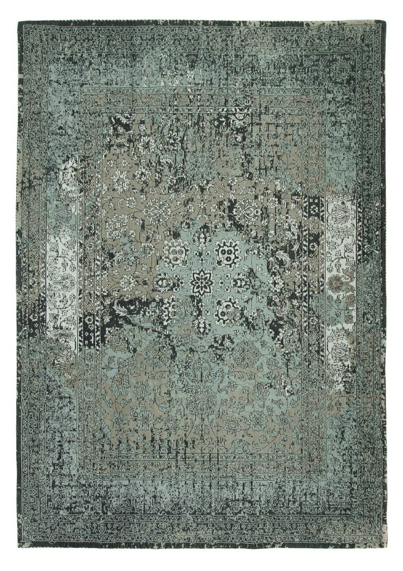 Designer Teppich 80 x 300 cm Teppich Läufer - mehrfarbig