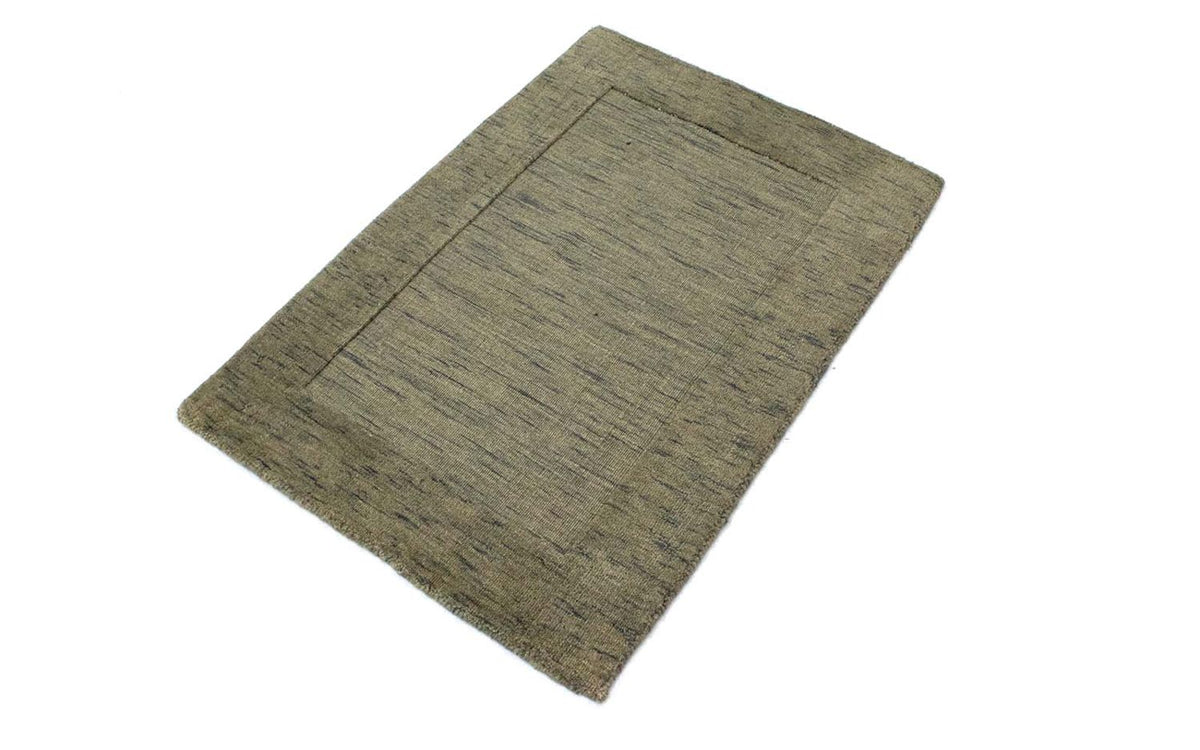 Wollteppich 60x90cm - grau