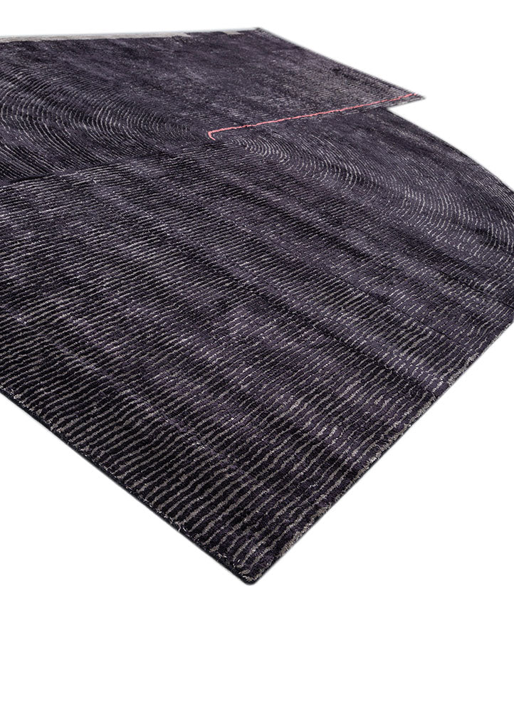 Designer Teppich sonderform  - 240 x 330 cm - anthrazit