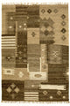 Kelim Teppich - Trendy 140 x 200 cm - mehrfarbig