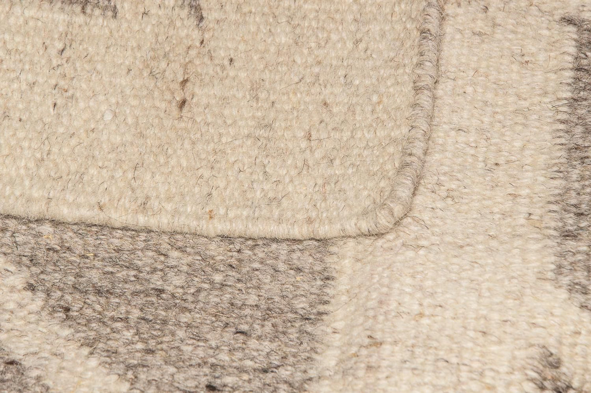 Kelim Modern Teppich 140x200cm - natur