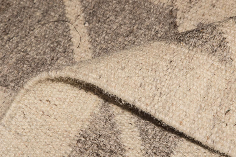 Kelim Modern Teppich 140x200cm - natur