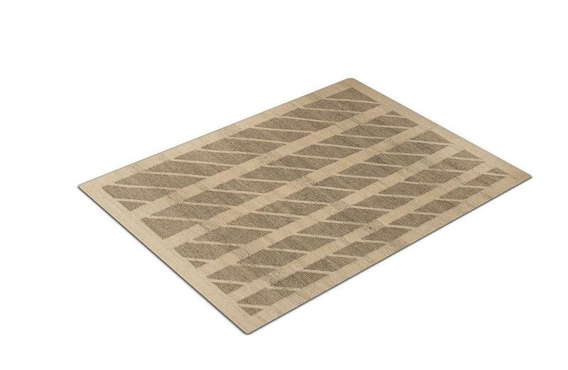 Kelim Modern Teppich 140x200cm - natur