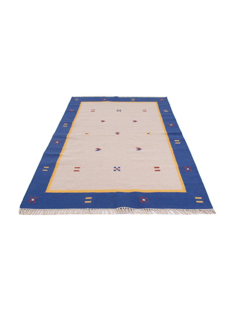 Kelim Modern Teppich 170x240cm - beige