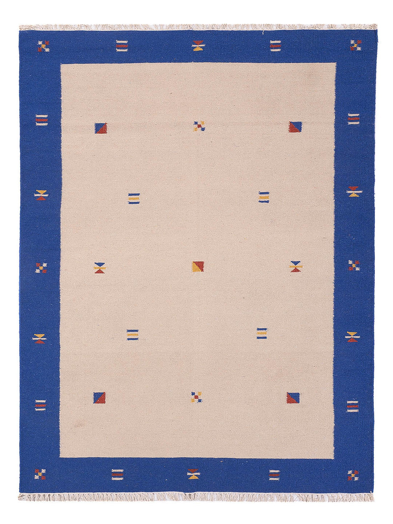 Kelim Modern Teppich 170x240cm - beige