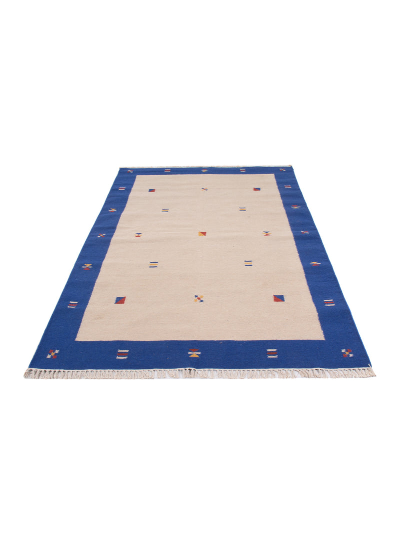 Kelim Modern Teppich 170x240cm - beige