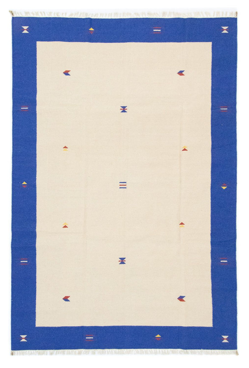 Kelim Modern Teppich 200x300cm - beige
