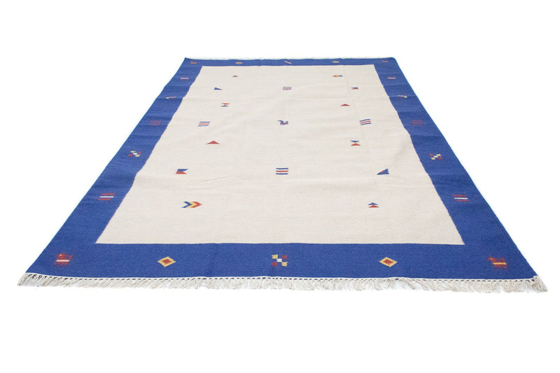 Kelim Modern Teppich 200x300cm - beige