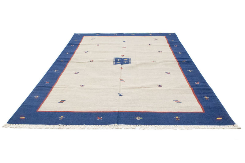 Kelim Modern Teppich 200x300cm - beige