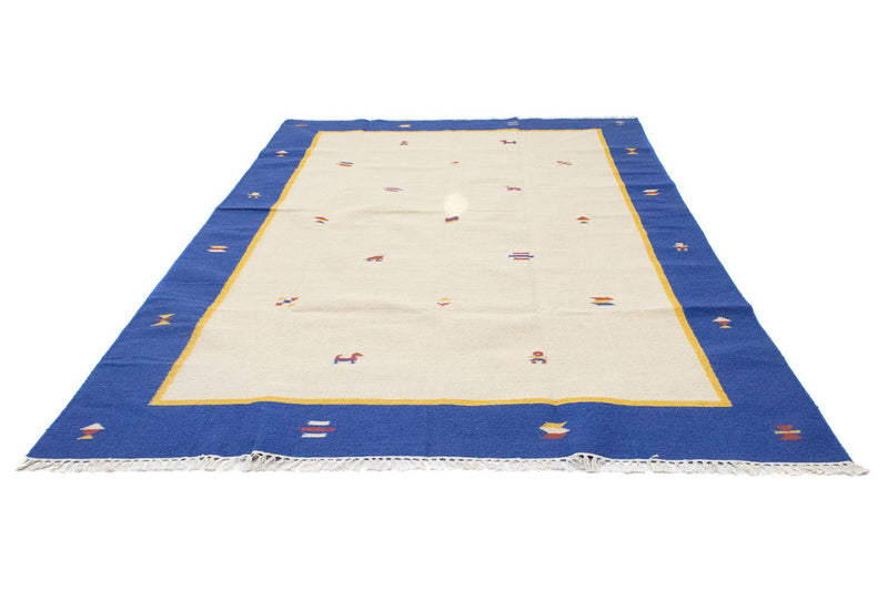 Kelim Modern Teppich 200x300cm - beige