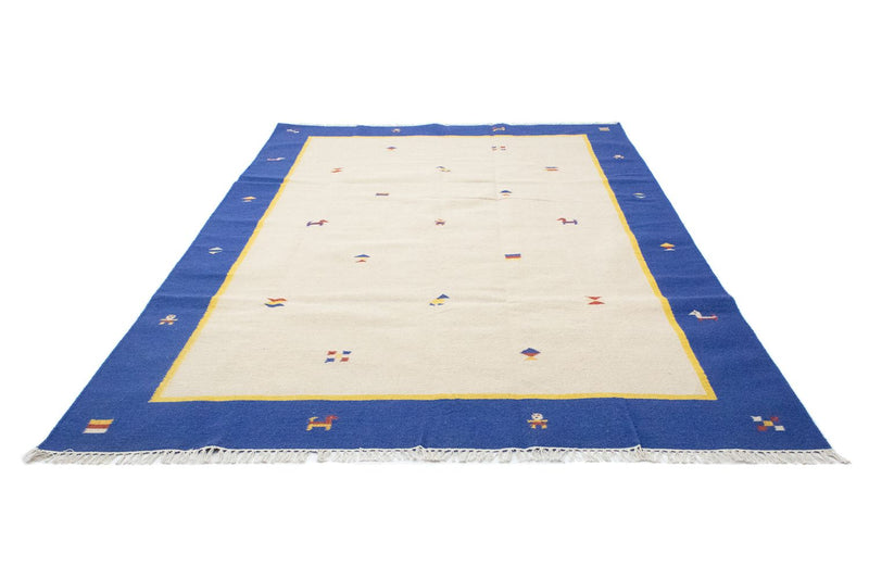Kelim Modern Teppich 200x300cm - beige
