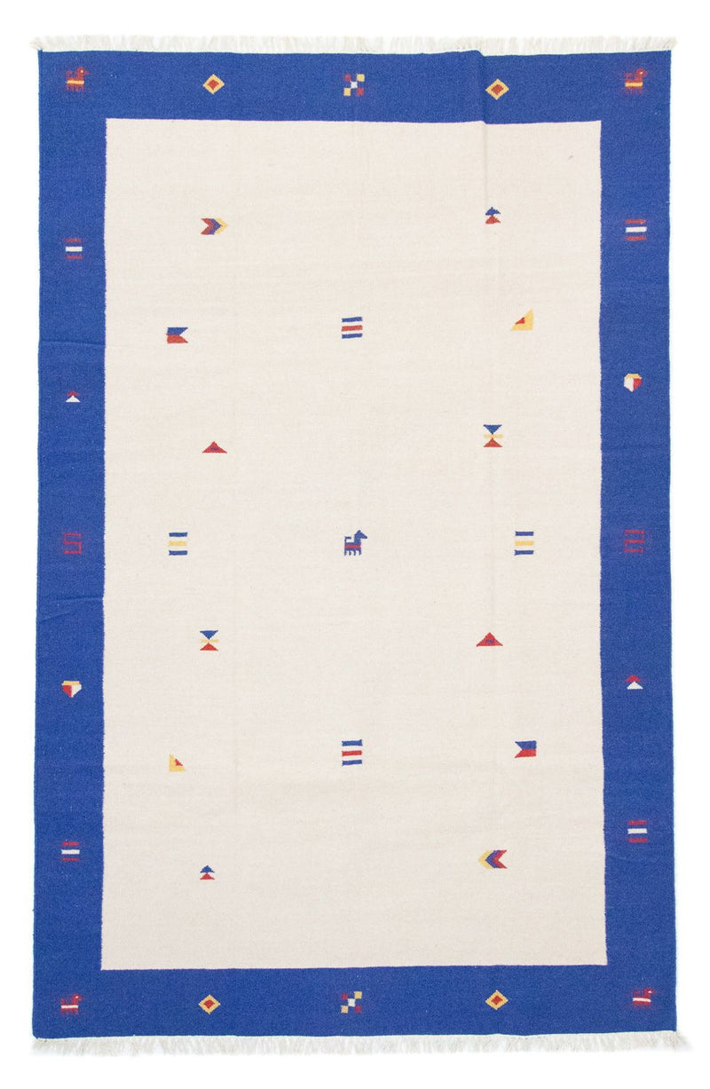 Kelim Modern Teppich 200x300cm - beige