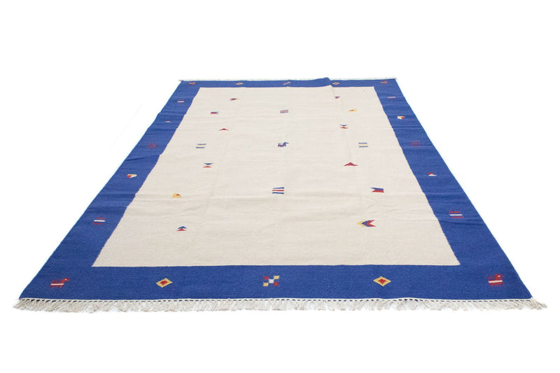 Kelim Modern Teppich 200x300cm - beige
