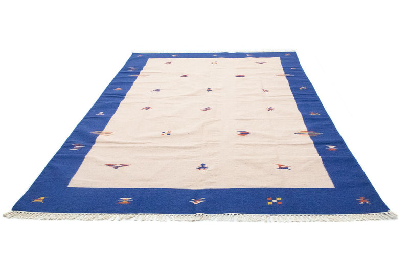 Kelim Modern Teppich 200x300cm - beige