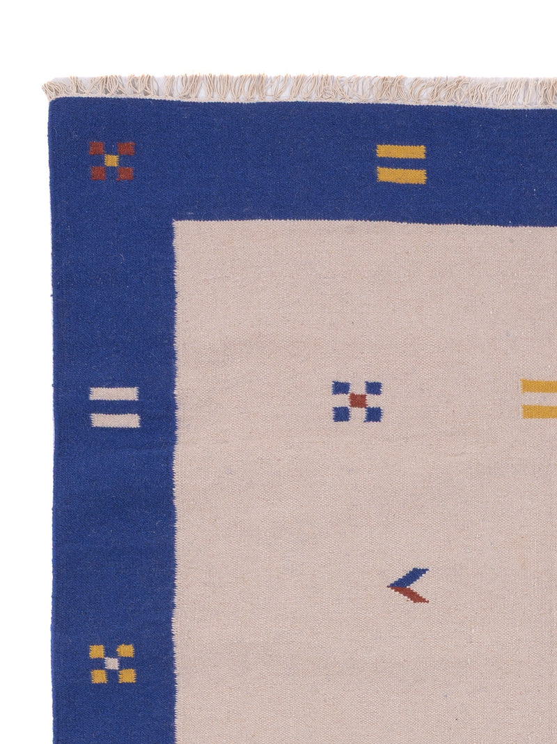 Kelim Modern Teppich 170x240cm - beige