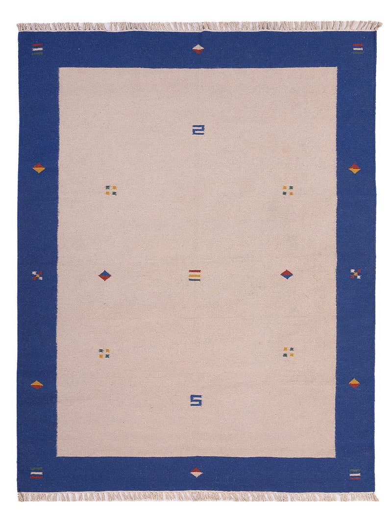 Kelim Modern Teppich 170x240cm - beige