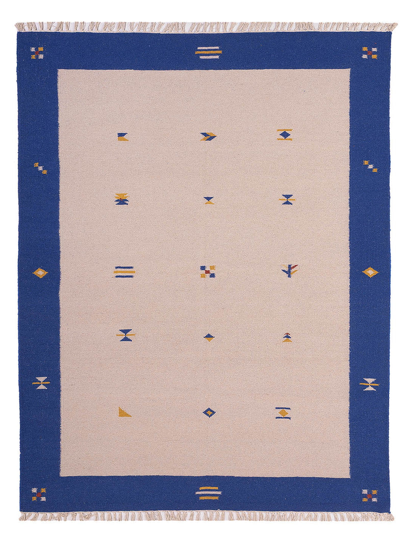 Kelim Modern Teppich 170x240cm - beige