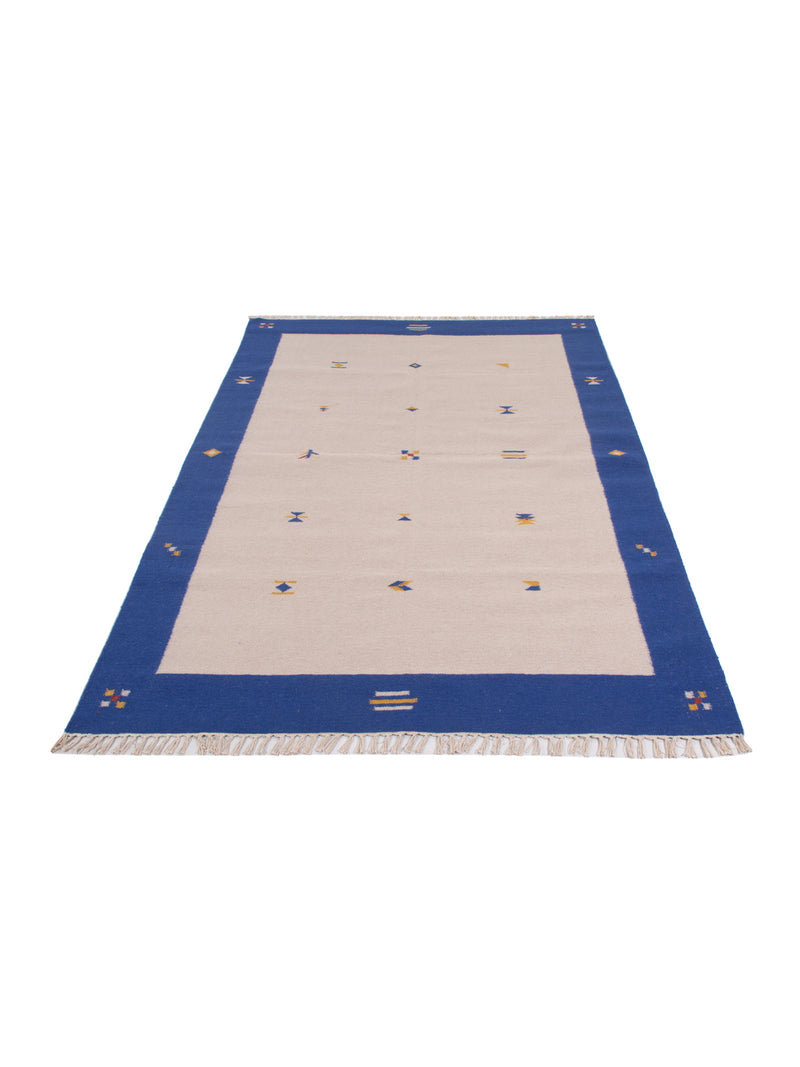 Kelim Modern Teppich 170x240cm - beige