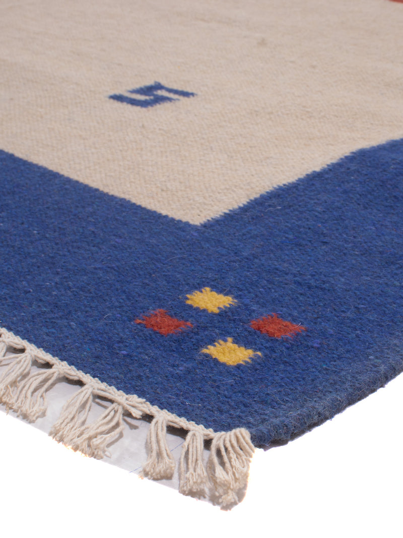 Kelim Modern Teppich 170x240cm - beige