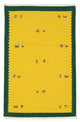 Kelim Teppich - Trendy 120 x 180 cm - gelb