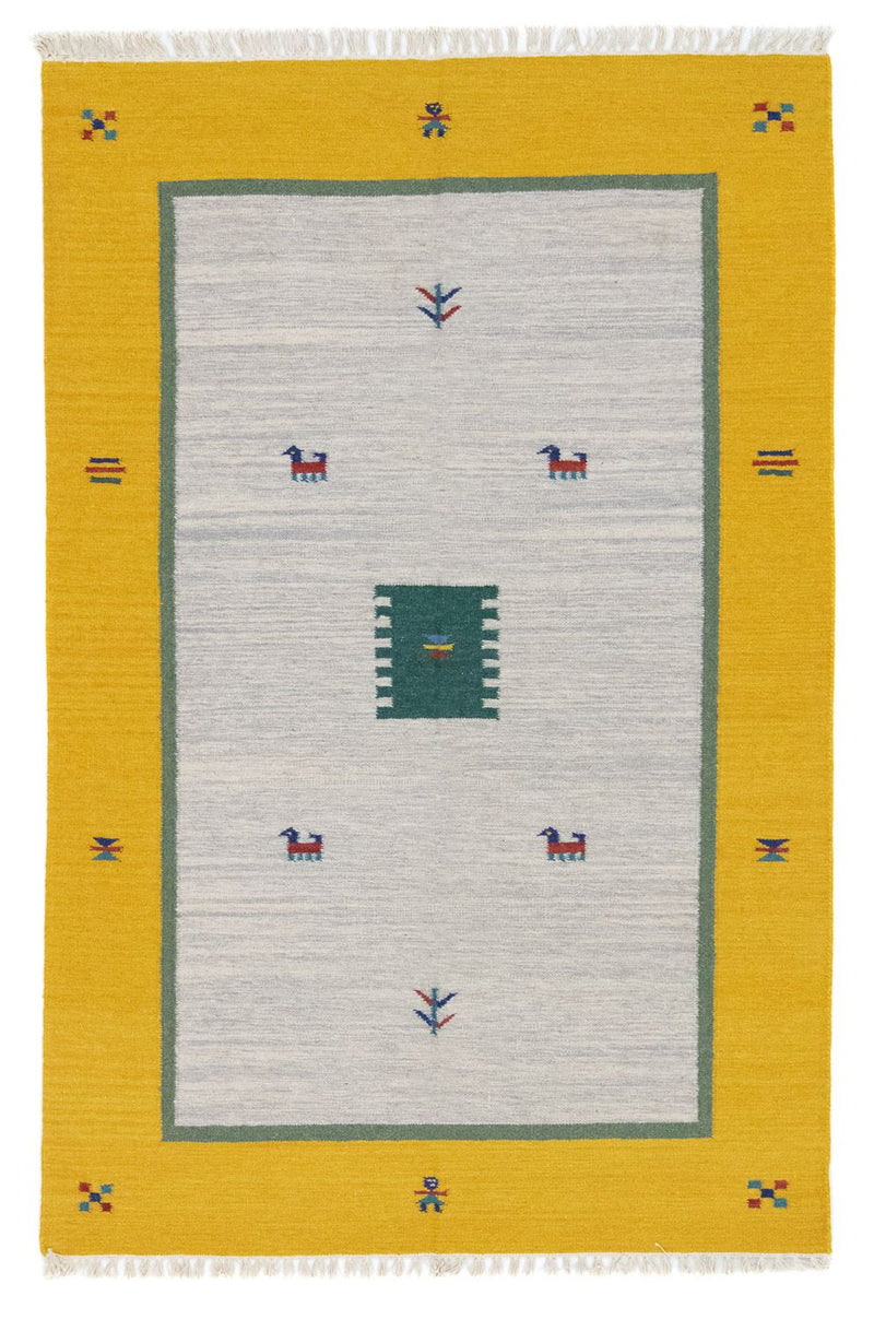 Kelim Modern Teppich 120x180cm - beige