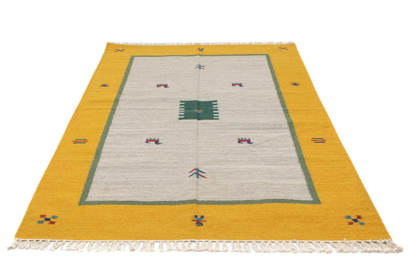 Kelim Modern Teppich 120x180cm - beige