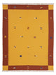 Kelim Modern Teppich 170x240cm - gold