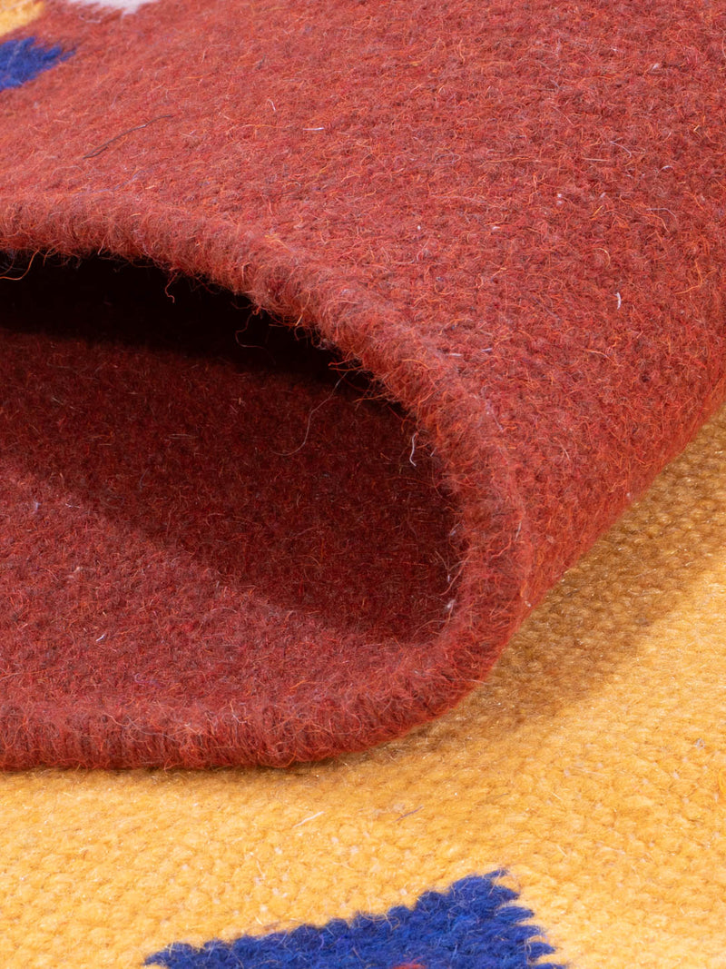 Kelim Modern Teppich 170x240cm - gold